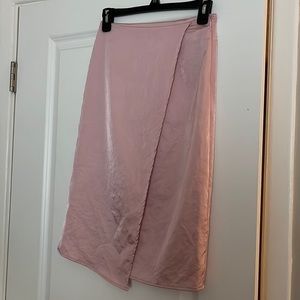 never worn Altard State silk midi skirt XS